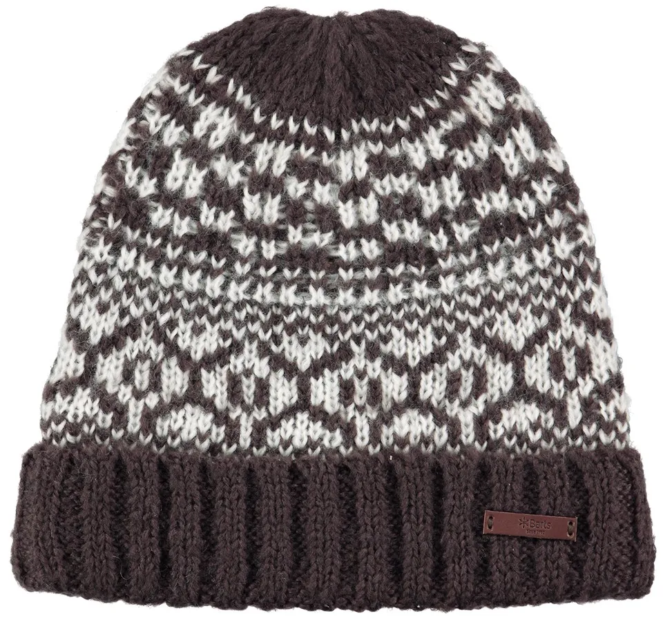 Barts Piave Berretto Donna Pile Motivo Nordico