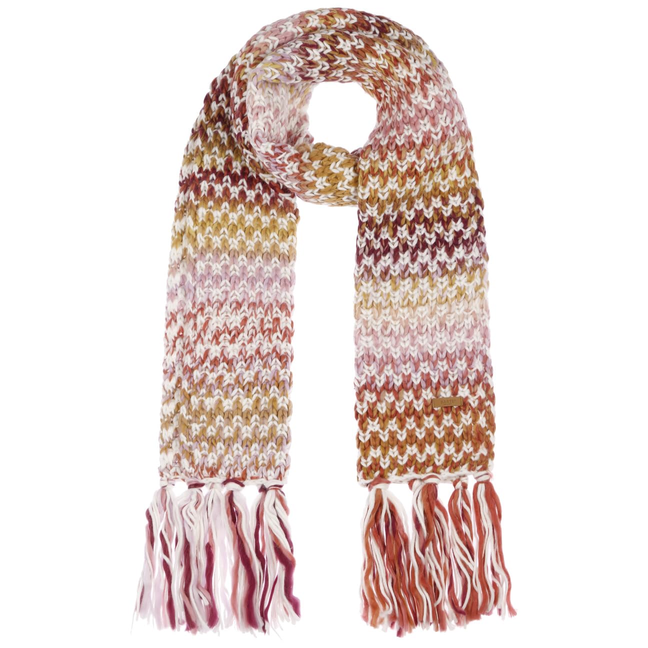 Barts Nicole Sciarpa Donna Blu Morbida con Nappe