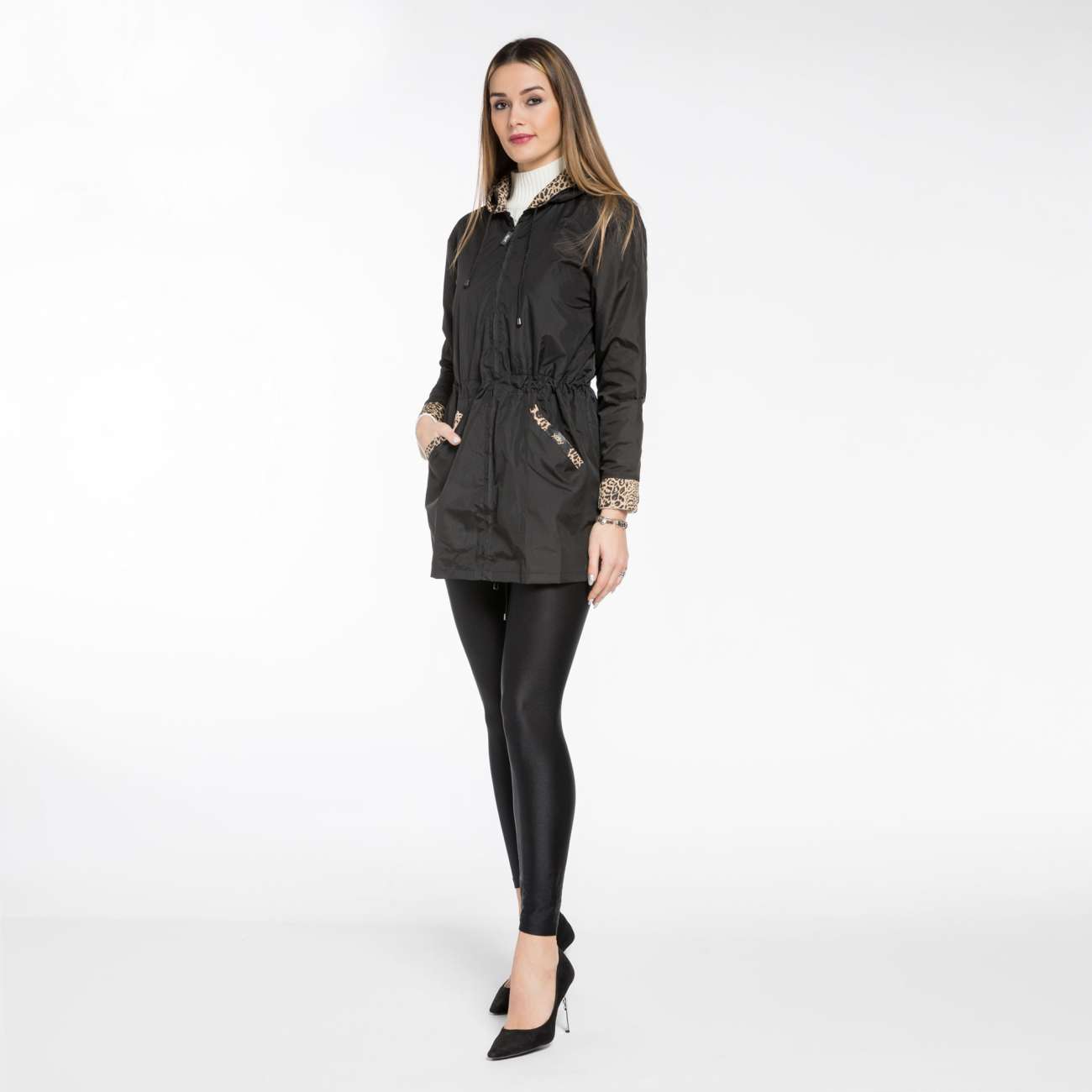 Y-DRY Y-PARKA parka impermeabile ripiegabile con cappuccio