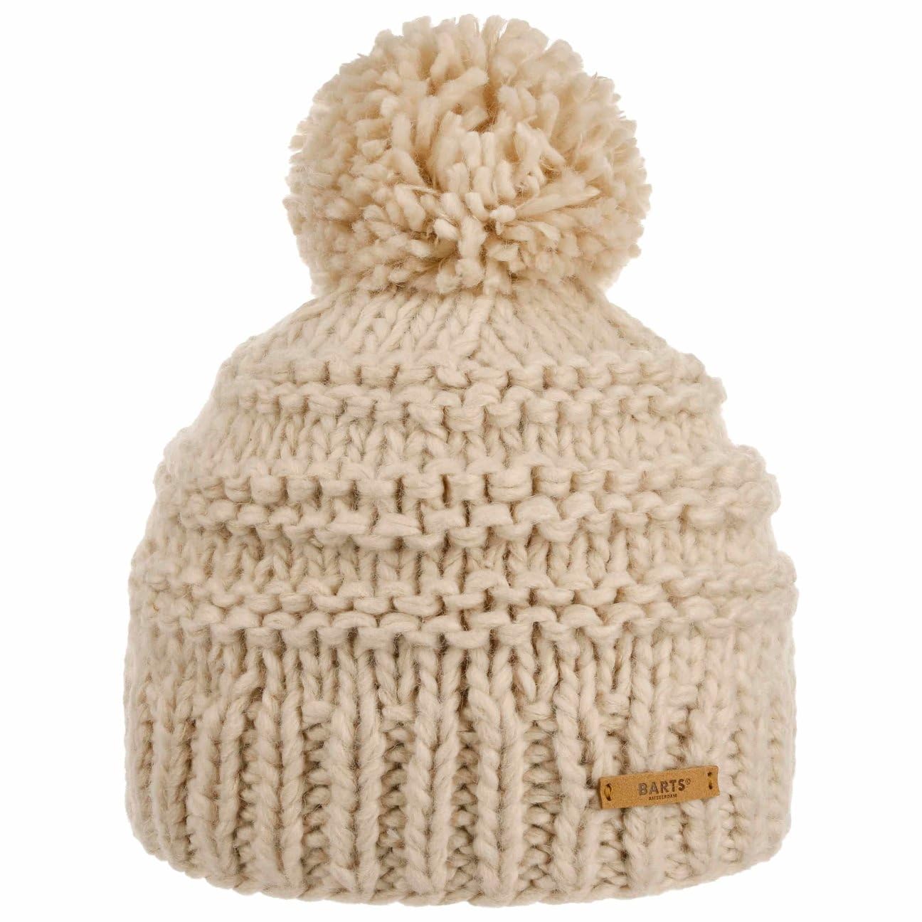 Barts Jasmin Berretto Donna Beige XL con Pompon