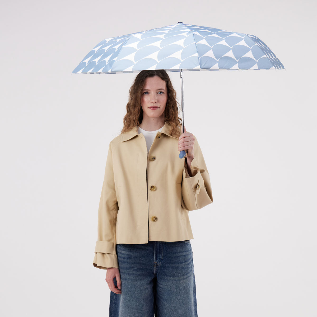 Original Duckhead Umbrella Denim Moon ombrello antipioggia