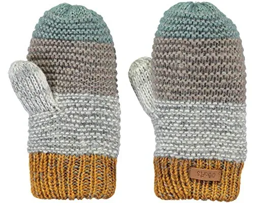 Barts Cecil Mitts muffole adulto multicolore fodera calda