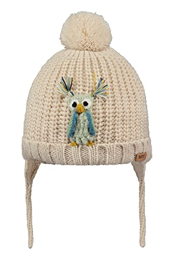 Barts Dayle Berretto Bimbo 47 Grigio Pile con Pompon