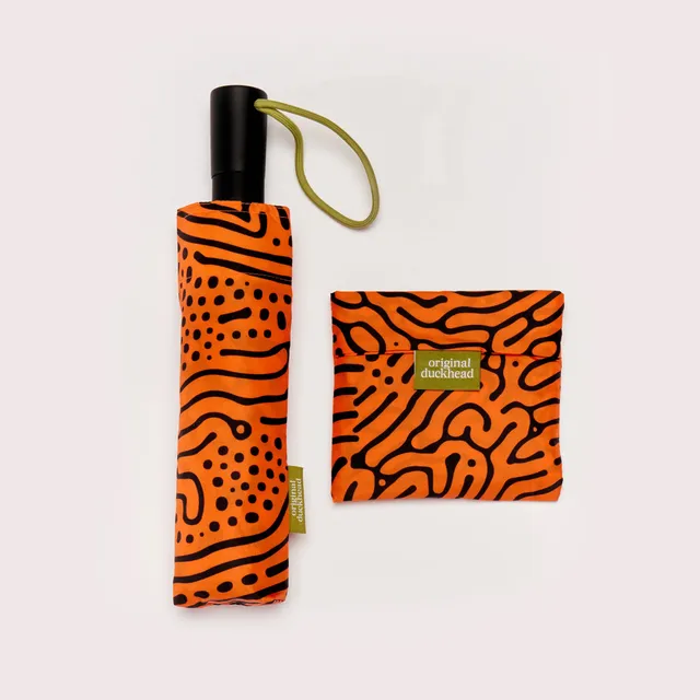 Original Duckhead Ferrofluid Set Ombrello Borsa Nero