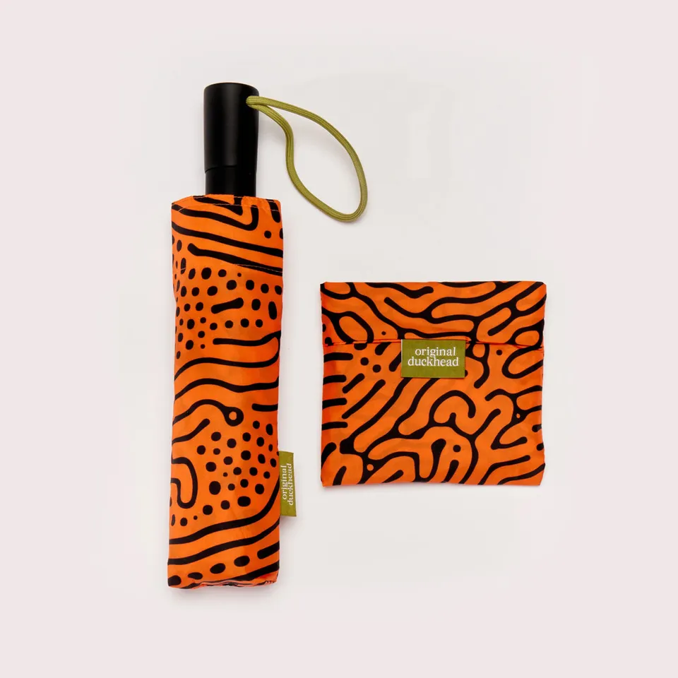 Original Duckhead Ferrofluid Set Ombrello Borsa Nero