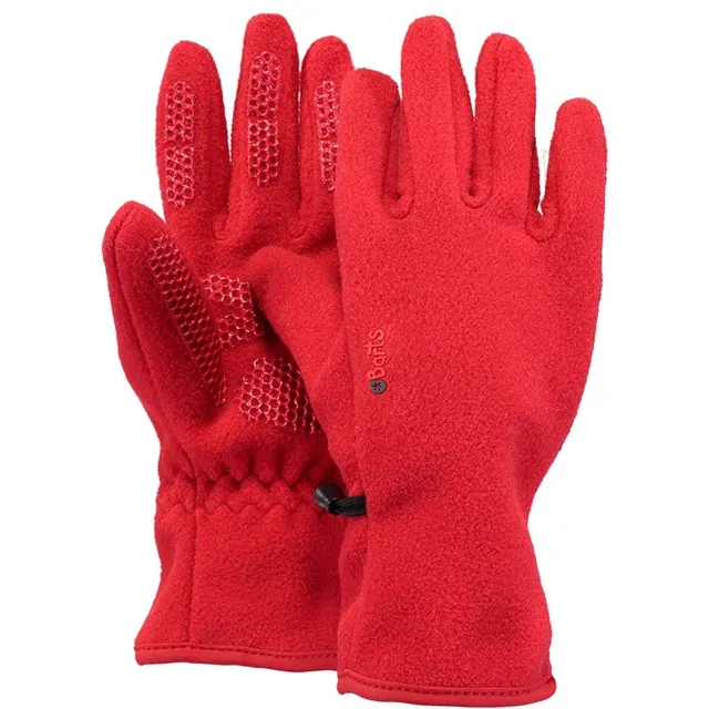 Barts Fleece Kids guanti bimbo rosso taglia unica