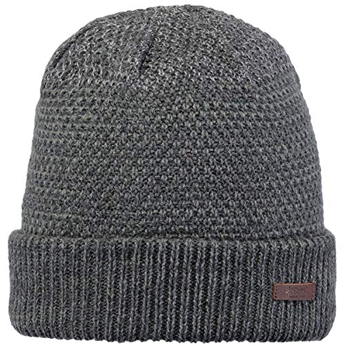 Barts Ail Berretto Uomo Nero Double-Face Riciclato