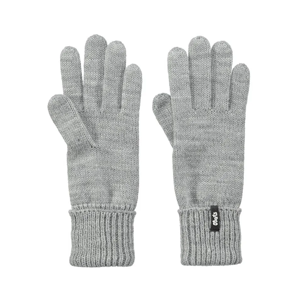 Barts Fine Knitted Gloves Guanti Grigio Bimbo