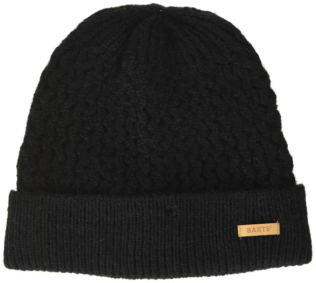 Barts Rozamond Berretto Bimba Nero Treccia 53/55