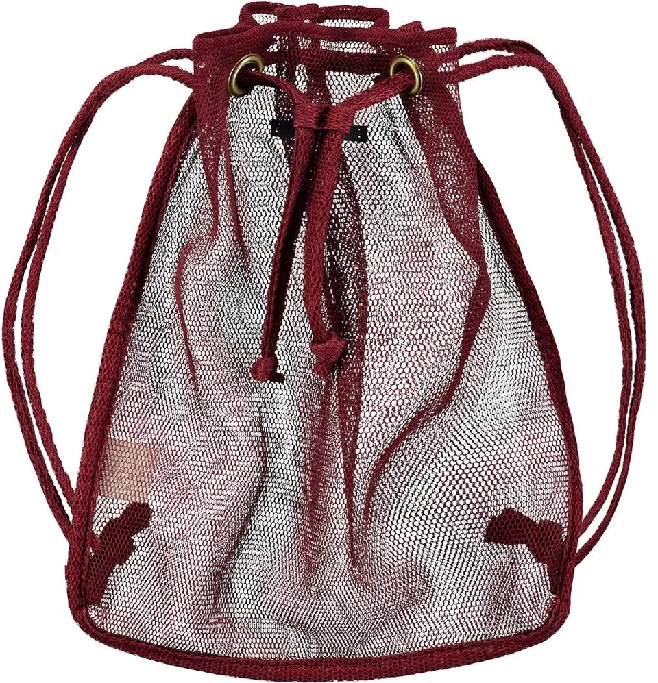 Barts Brampton Bucketbag zaino donna rosso trasparente