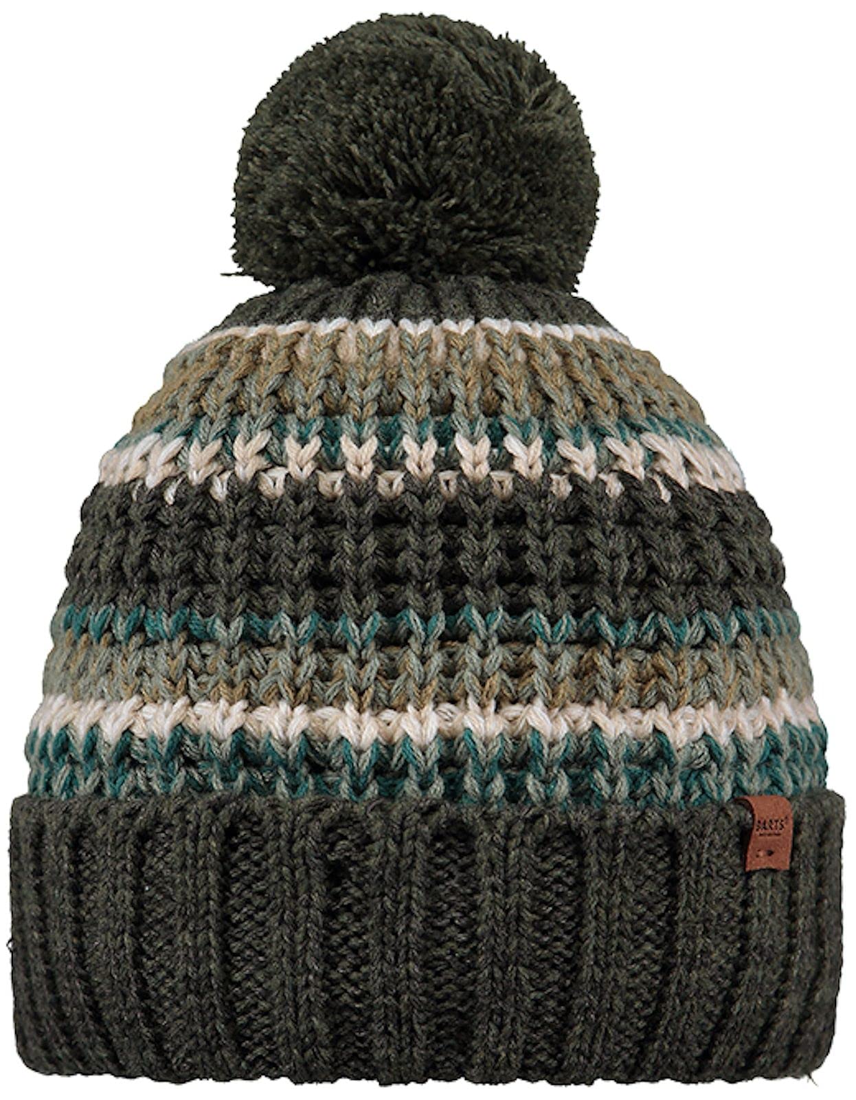 Barts Goser Beanie Berretto Uomo Army Morbido Invernale