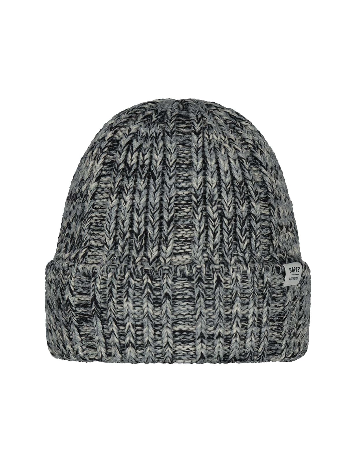 Barts Yffan Beanie berretto uomo pile grigio scuro