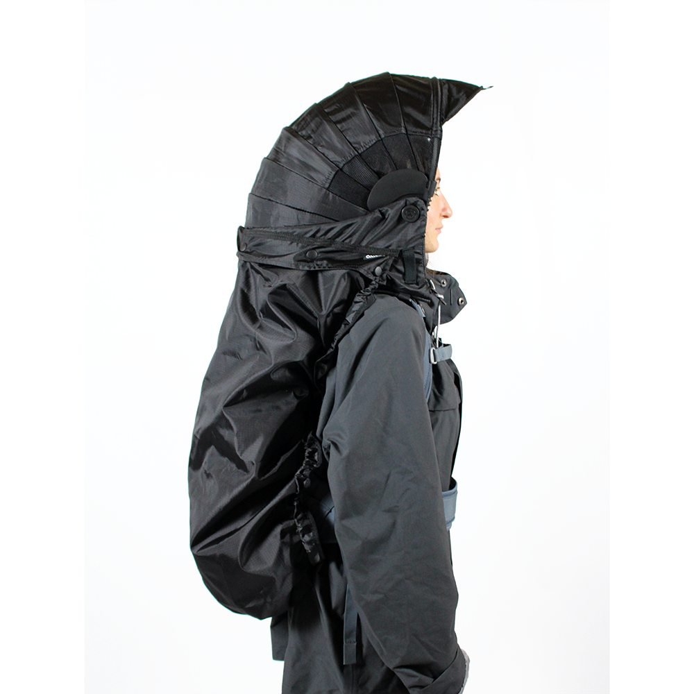Oxaz Cape de pluie mantella antipioggia per zaino 15-45L