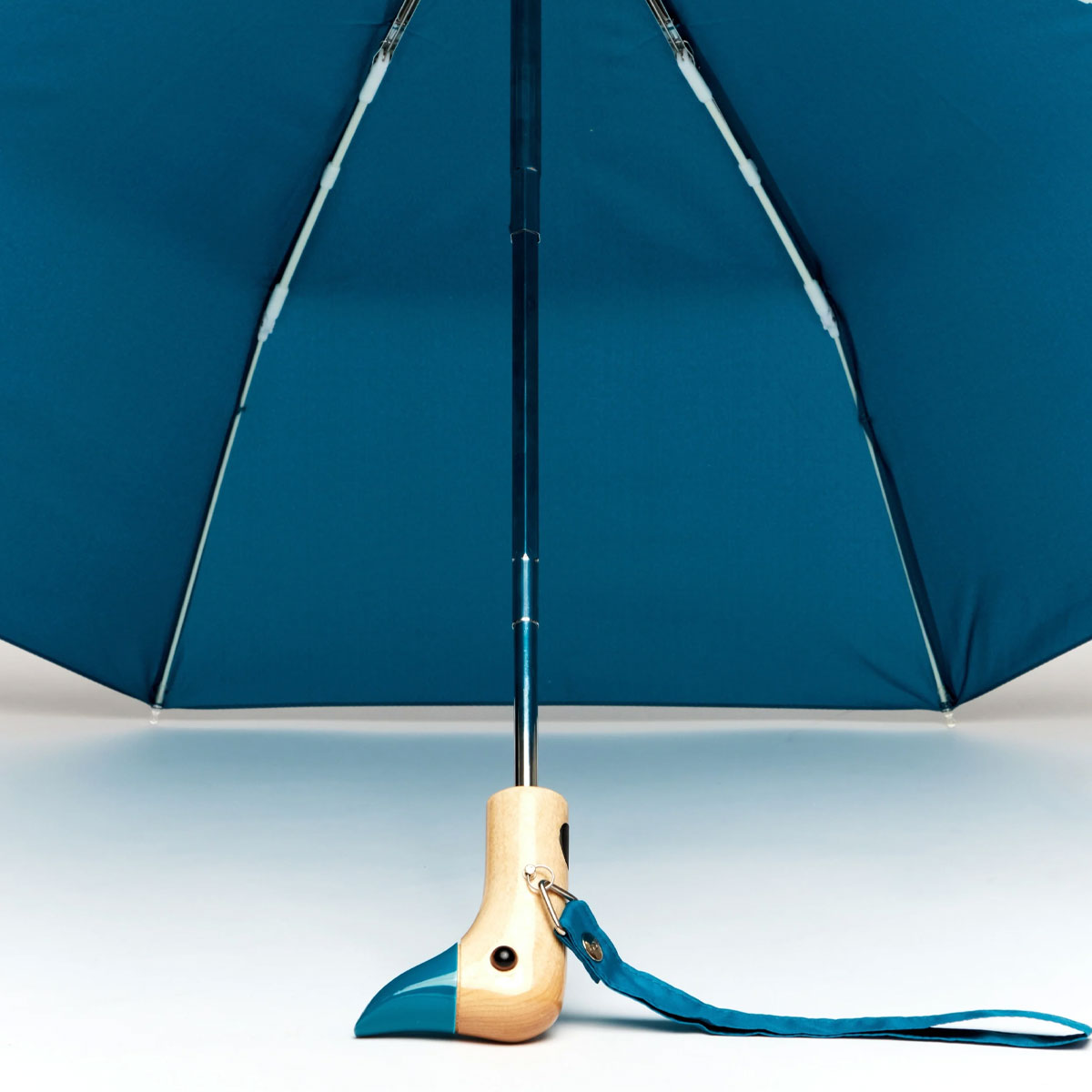 Original Duckhead Ombrello compatto teal antipioggia