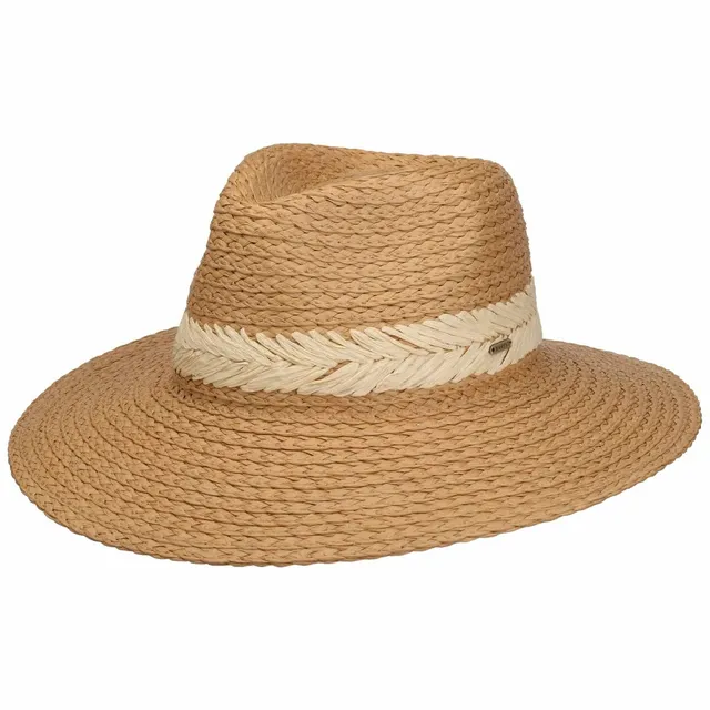 Barts Wandeer Cappello Paglia Tesa 9 cm Unisex