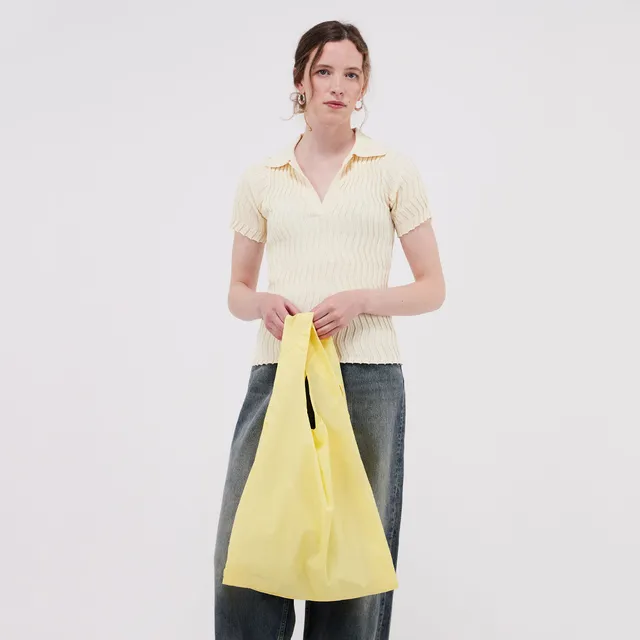 Original Duckhead Extra Bag borsa riutilizzabile Citron gialla