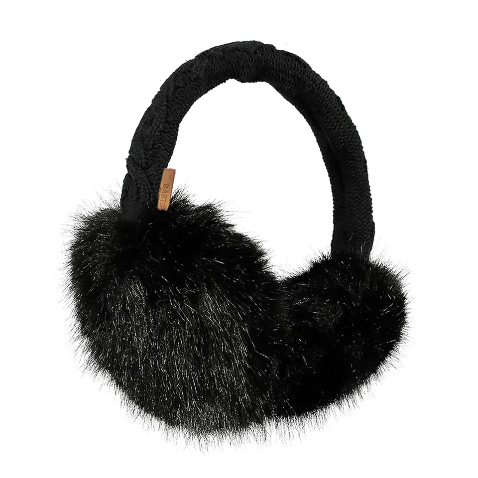 Barts Fur Scaldacollo Nero Black 0001 in Pelliccia Sintetica