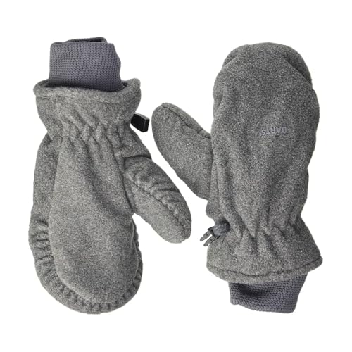 Barts Gloves Fleece Mitts muffole bimbo grigio acrilico