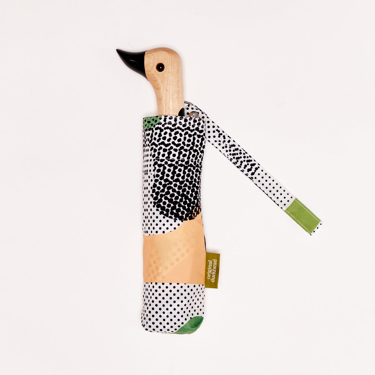 Original Duckhead Dots Ombrello pieghevole antipioggia a pois