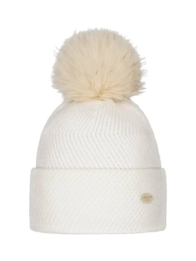 Barts Rosamaria Berretto Crema Invernale Maglia