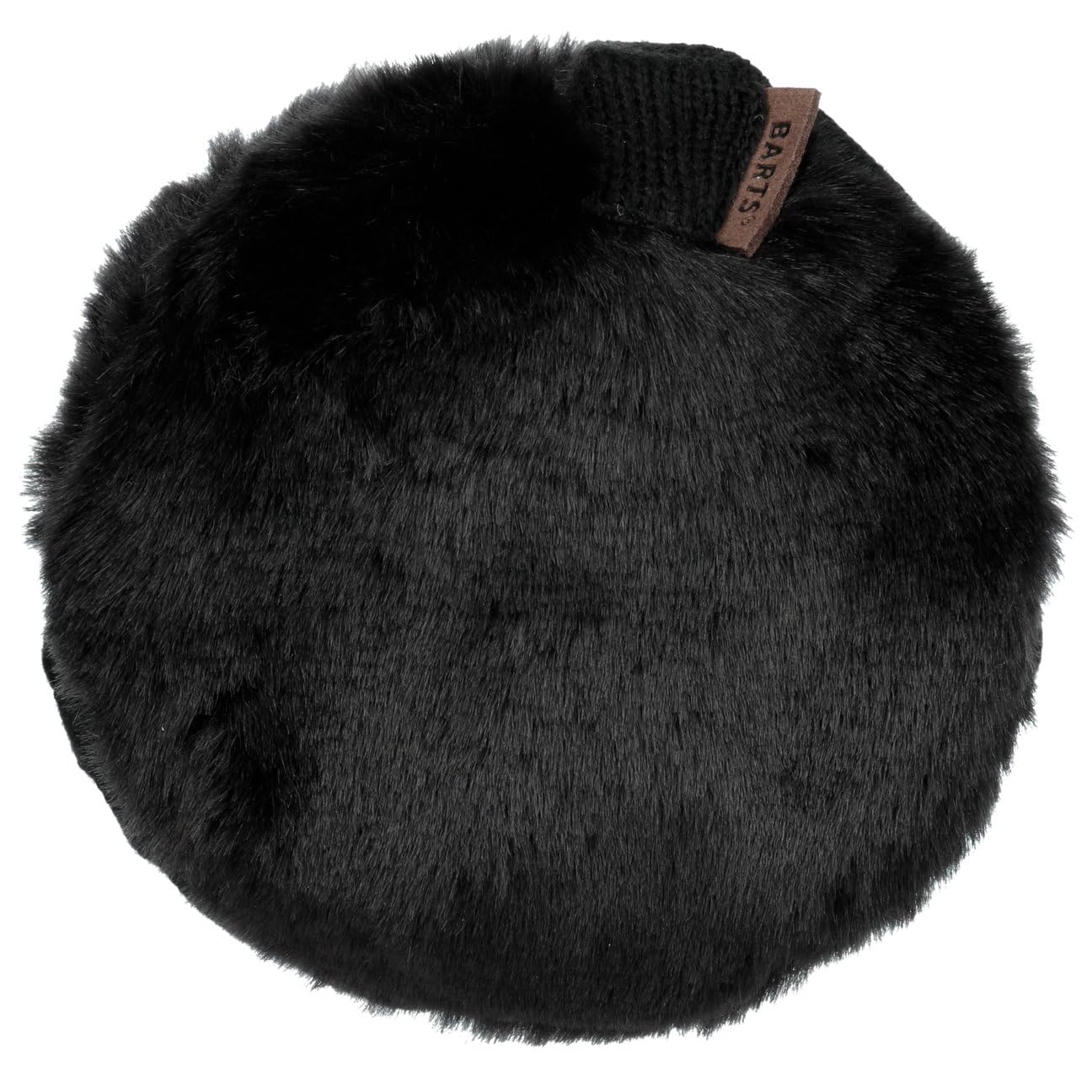 Barts Plush paraorecchie donna nero in pelliccia