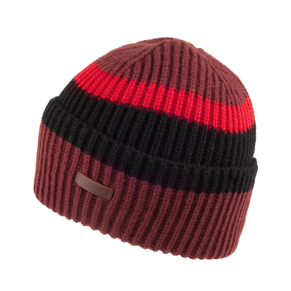 Barts Beanies berretto uomo bordeaux taglia unica maglia