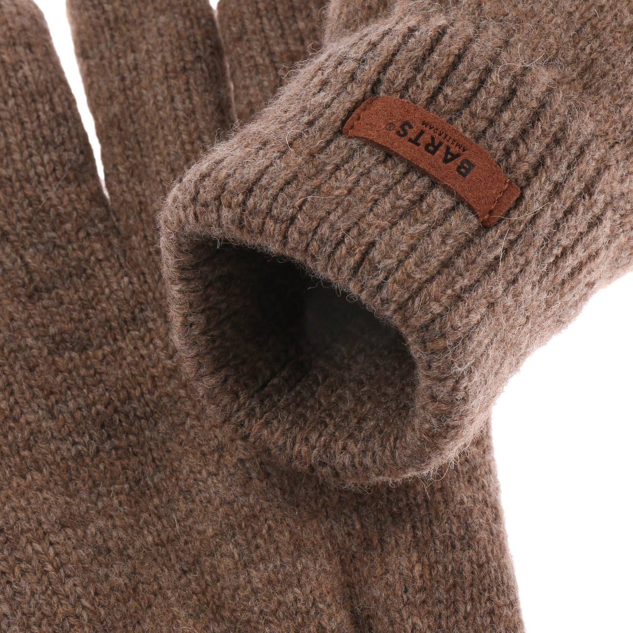 Barts Haakon guanti invernali lana marrone L/XL