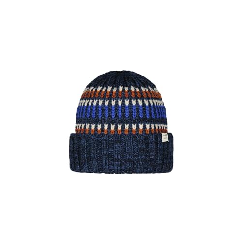 Barts Travvis Berretto Navy Jacquard Taglia Unica Pile