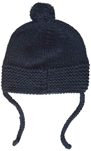 Barts Yuma Berretto Bimbo Blu Navy con Pompon Pile