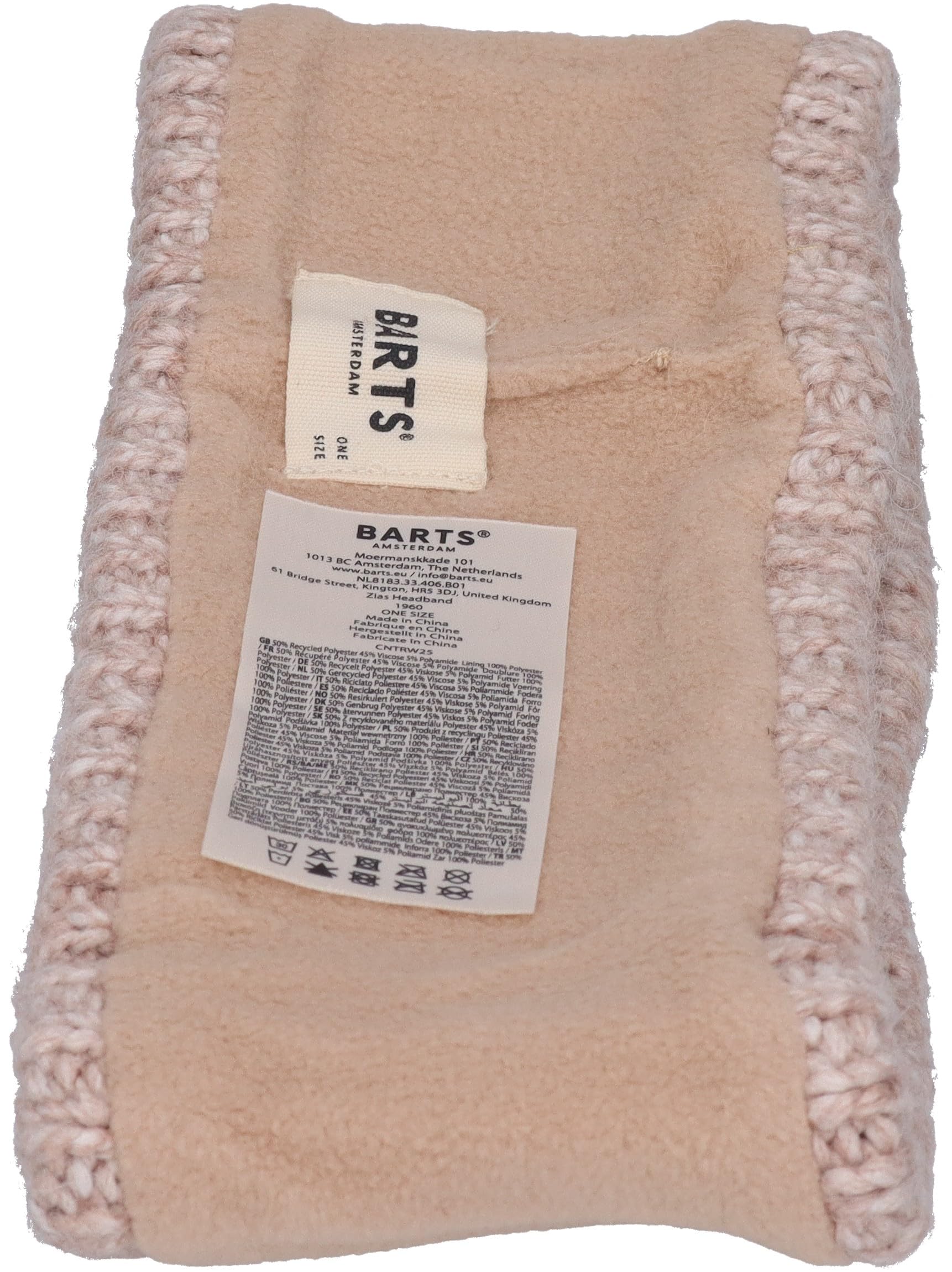 Barts Zias fascia capelli beige invernale