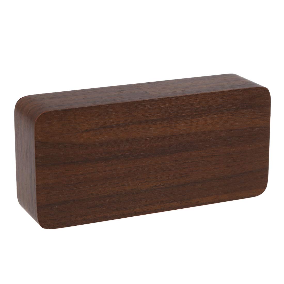 ThreeH Sveglia LED Legno Brown Red USB con Allarme