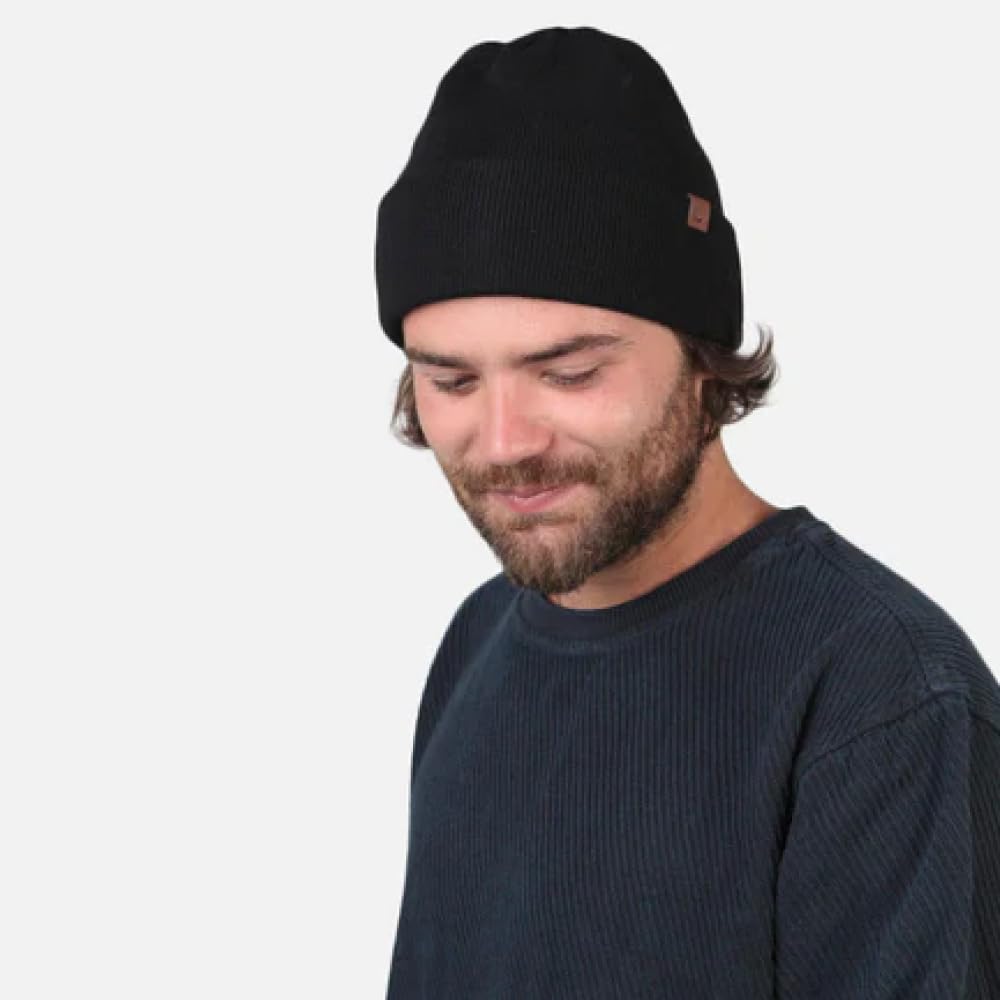 Barts Willes Berretto Unisex Adulto Nero con Fodera