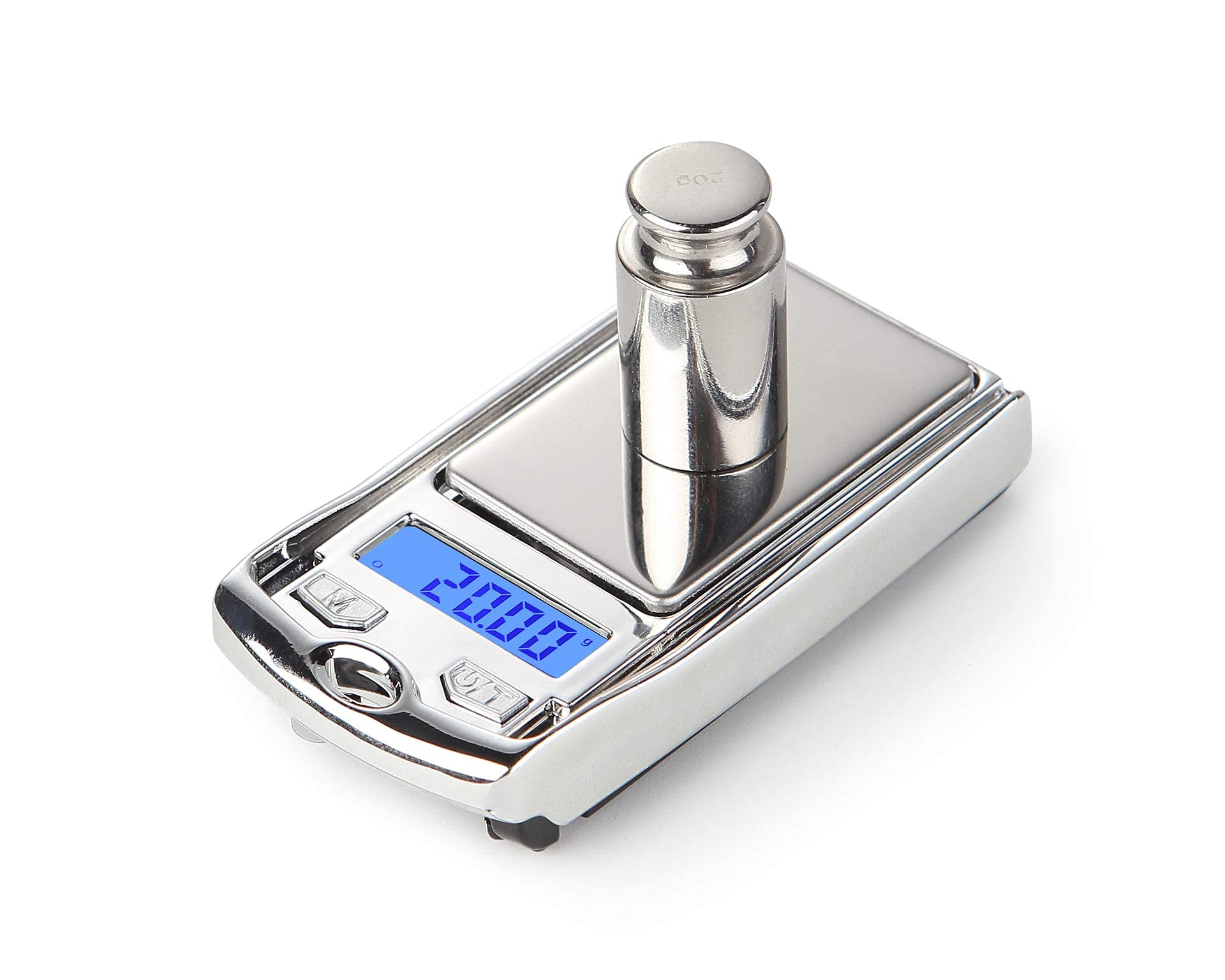 ThreeH Bilancino Digitale 200g 0,01g Chiave Auto