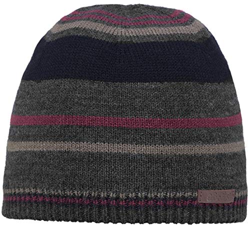 Barts Farley berretto a righe mélange scuro maglia fine