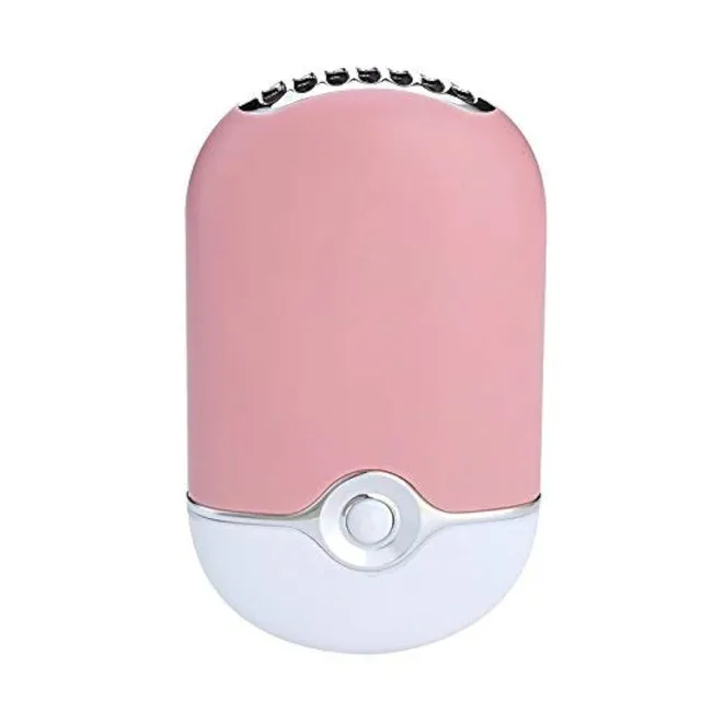 ThreeH USB Fridges F015 mini ventilatore portatile rosa chiaro USB