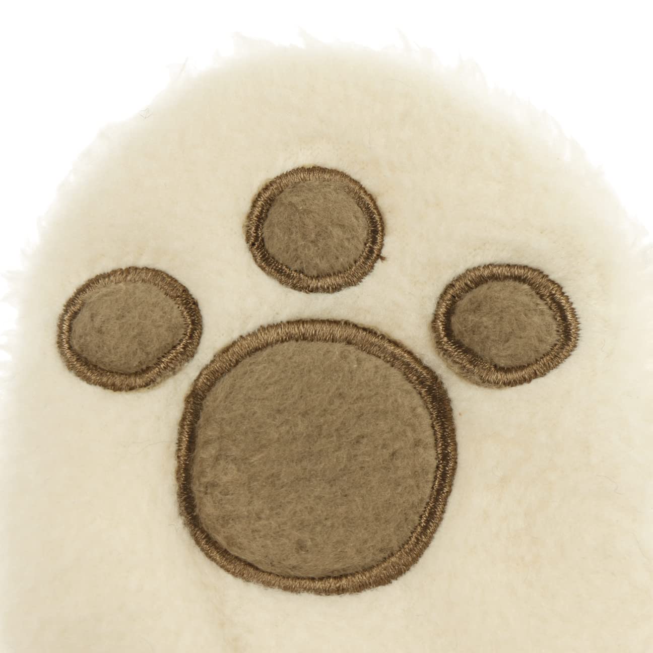Barts Noa Paws muffole bimbo bianche pile con cordino