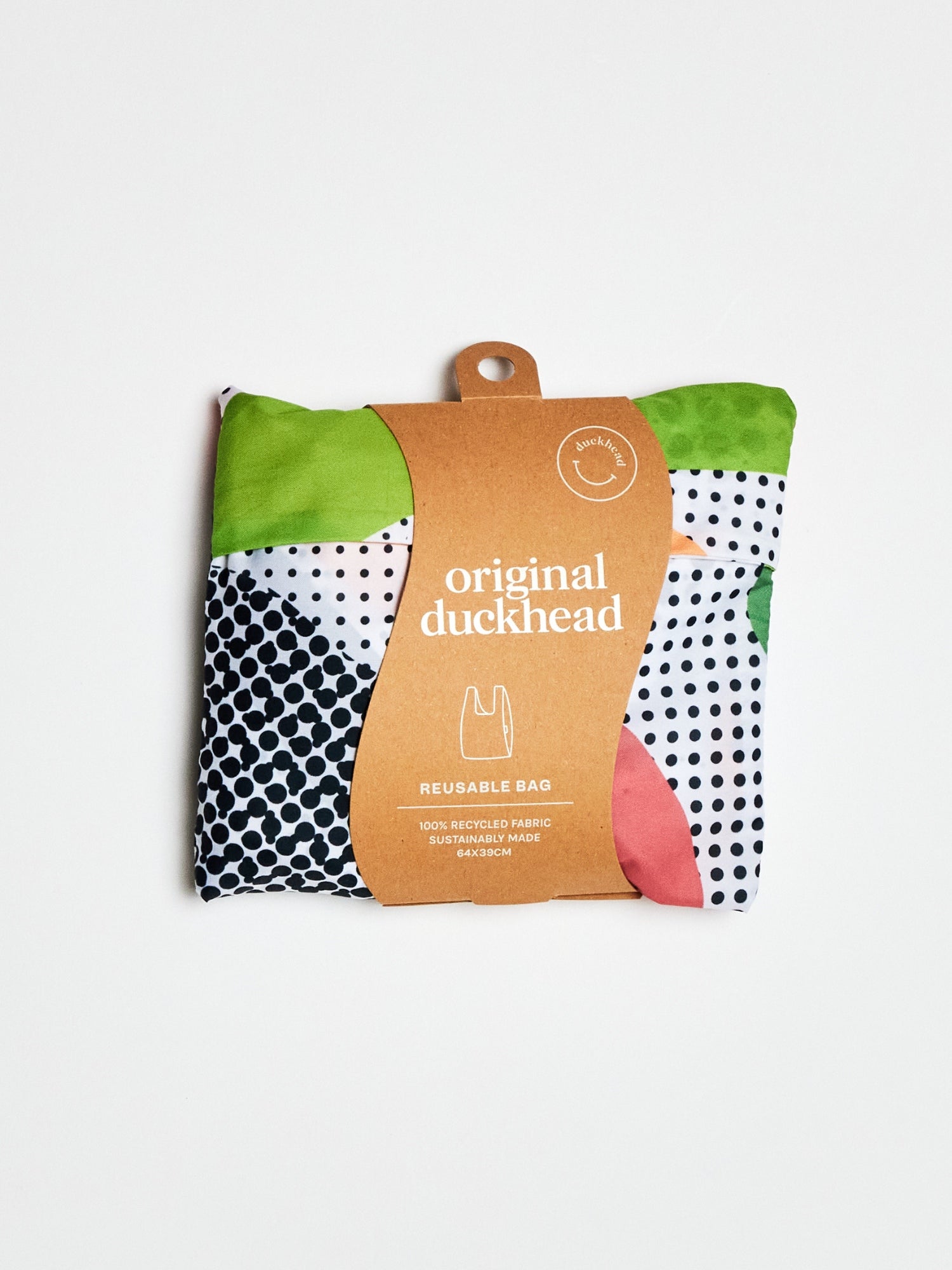 Original Duckhead Extra Bag borsa riutilizzabile Dots pois