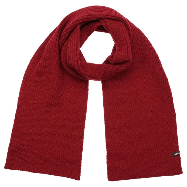 Barts set sciarpa cappello guanti uomo rosso taglia unica