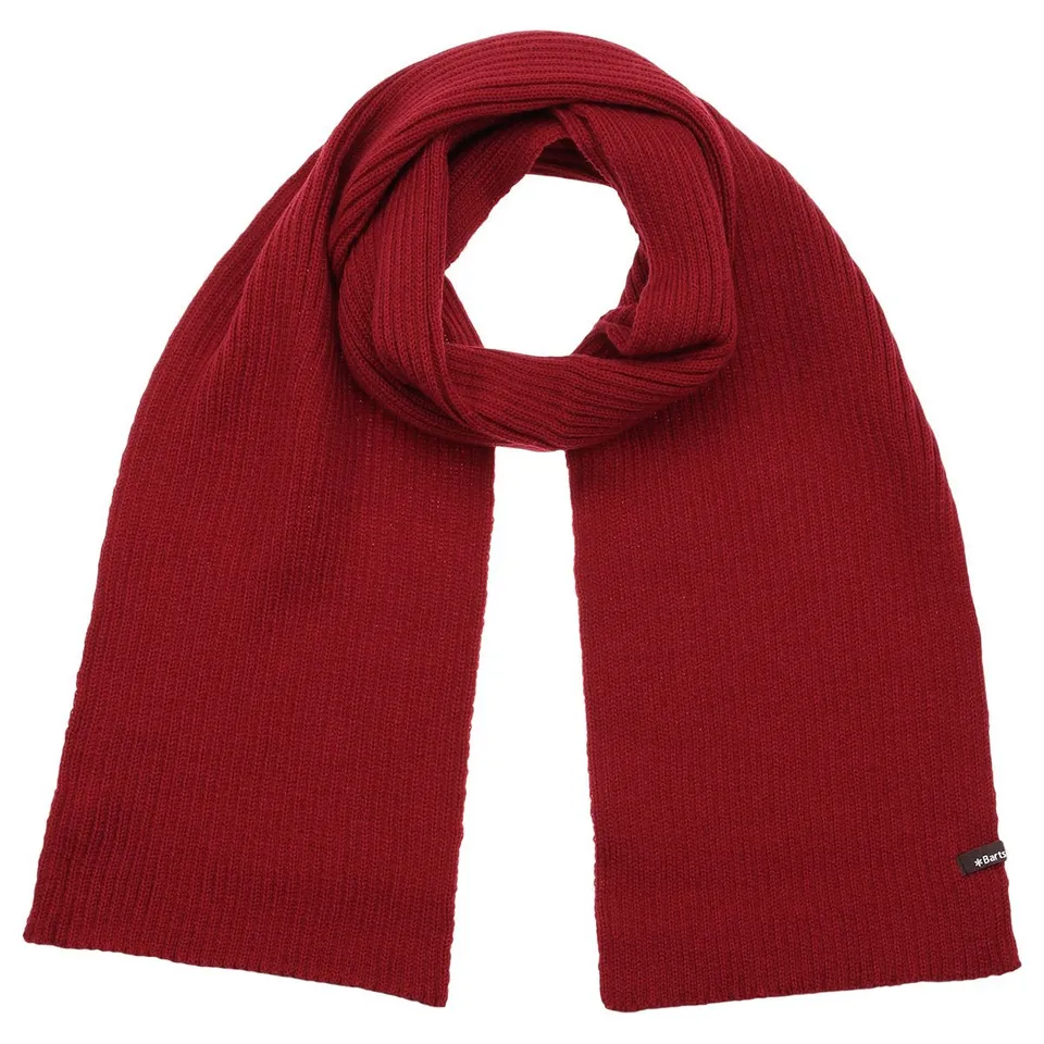 Barts set sciarpa cappello guanti uomo rosso taglia unica