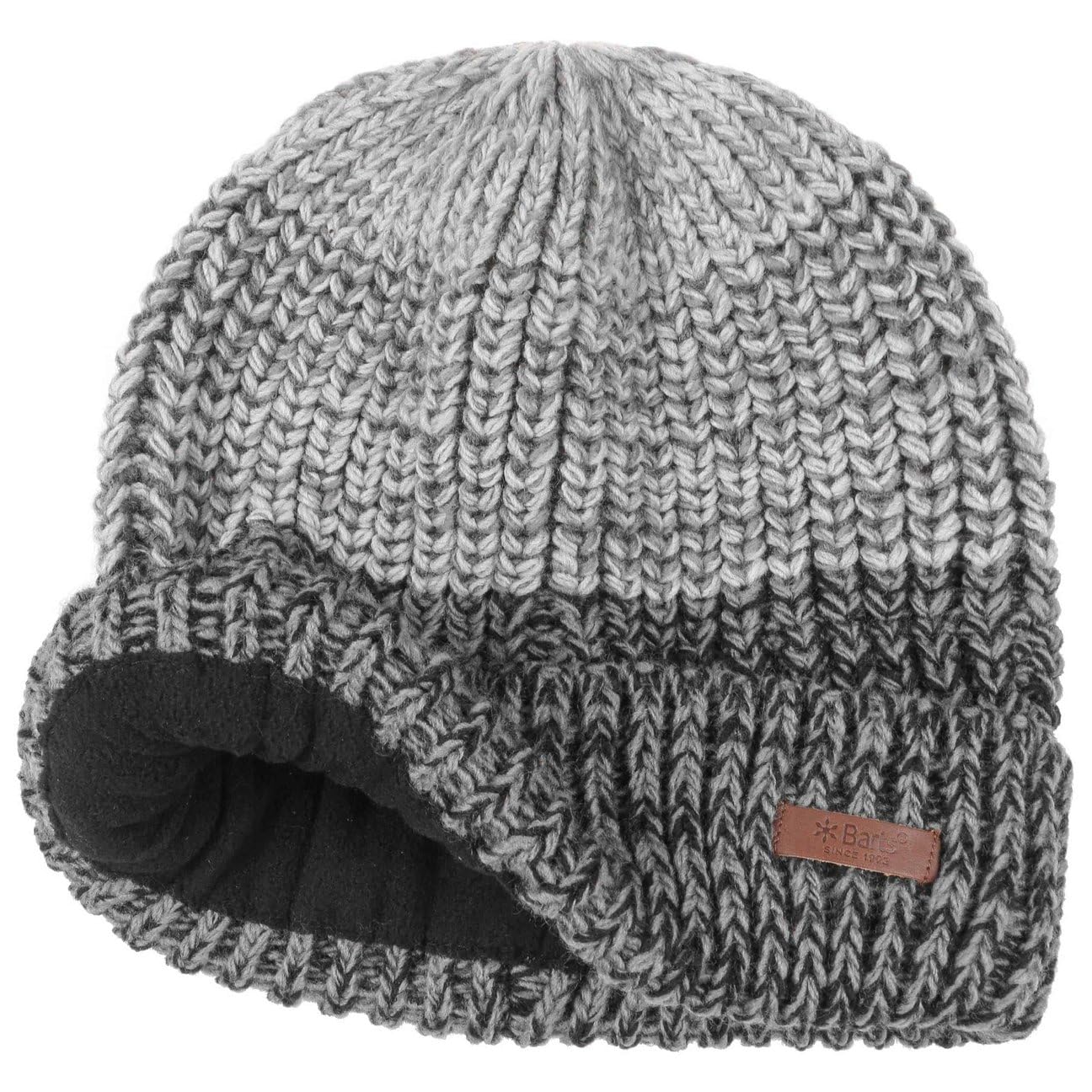 Barts Arctic Beanie Berretto Uomo Nero 55-60 Pile