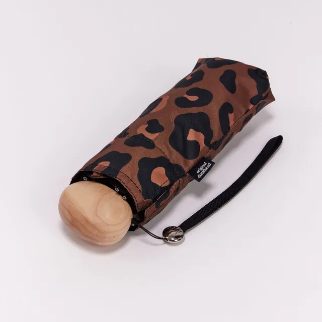 Original Duckhead Mini ombrello leopardato compatto