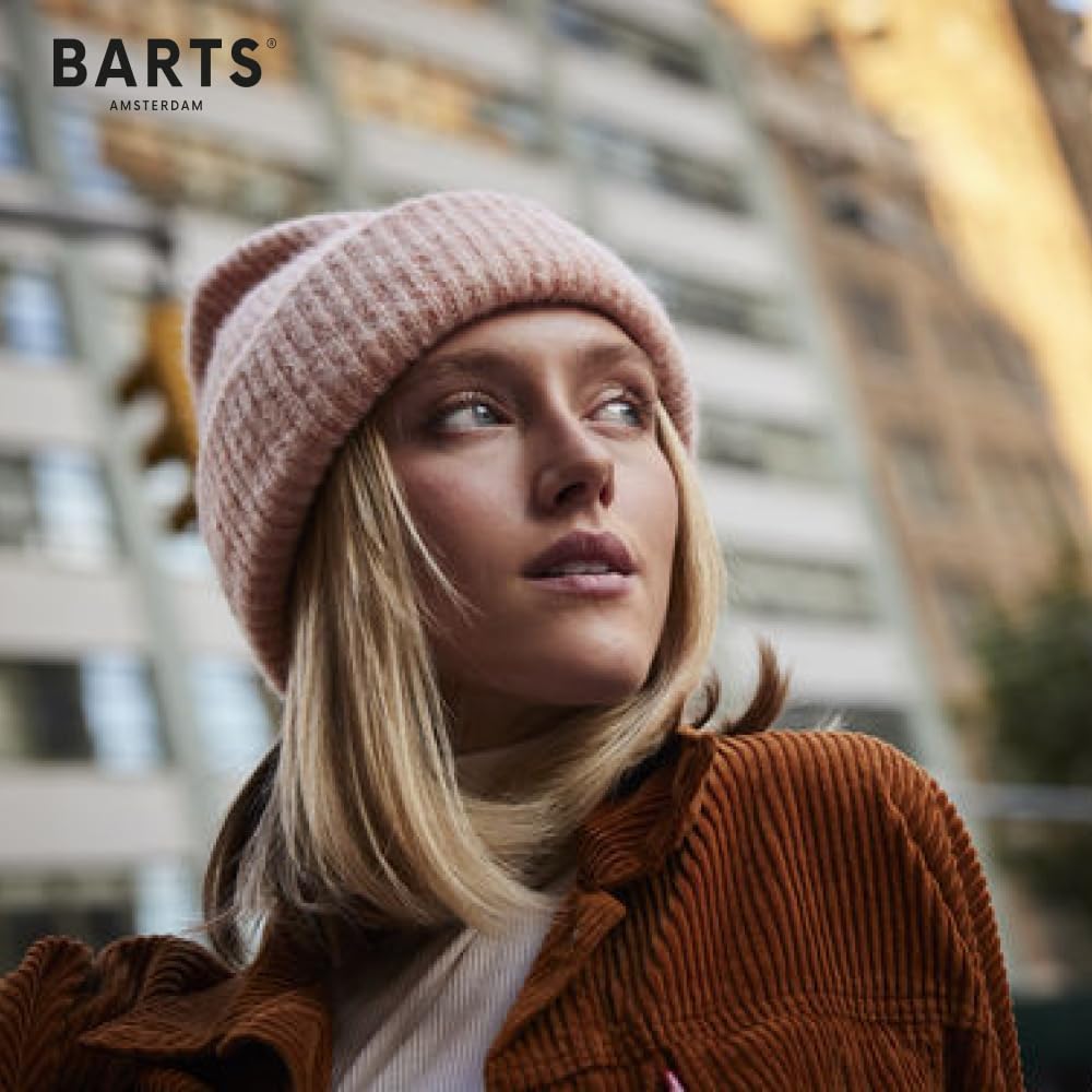 Barts Witzia Beanie berretto donna nero taglia unica coste
