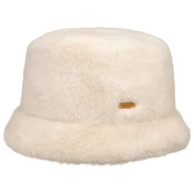 Barts Bretia cappello donna bianco crema 56-57 pelliccia