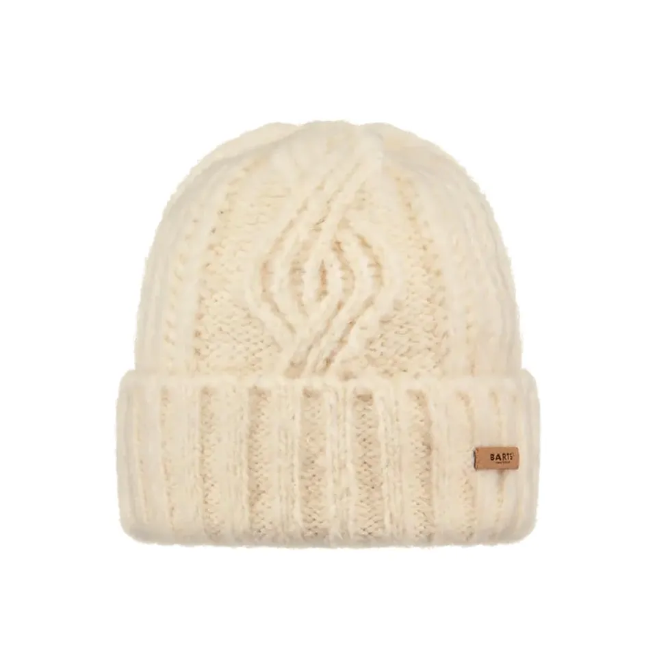 Barts Farrah Beanie berretto donna crema morbido