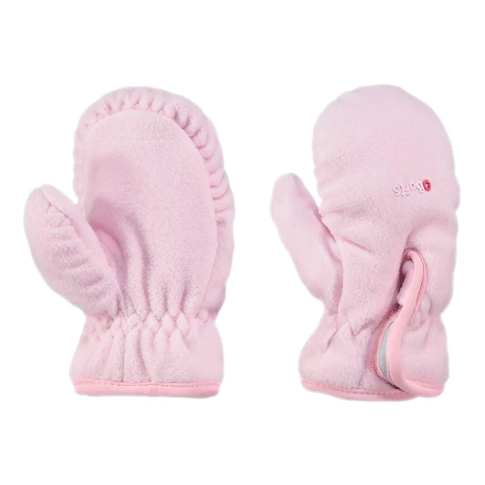 Barts Fleece Mitts muffole neonato rosa pile