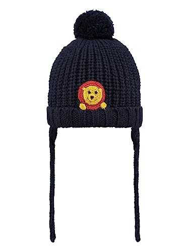 Barts Dayle Berretto Bimbo 47 Grigio Pile con Pompon