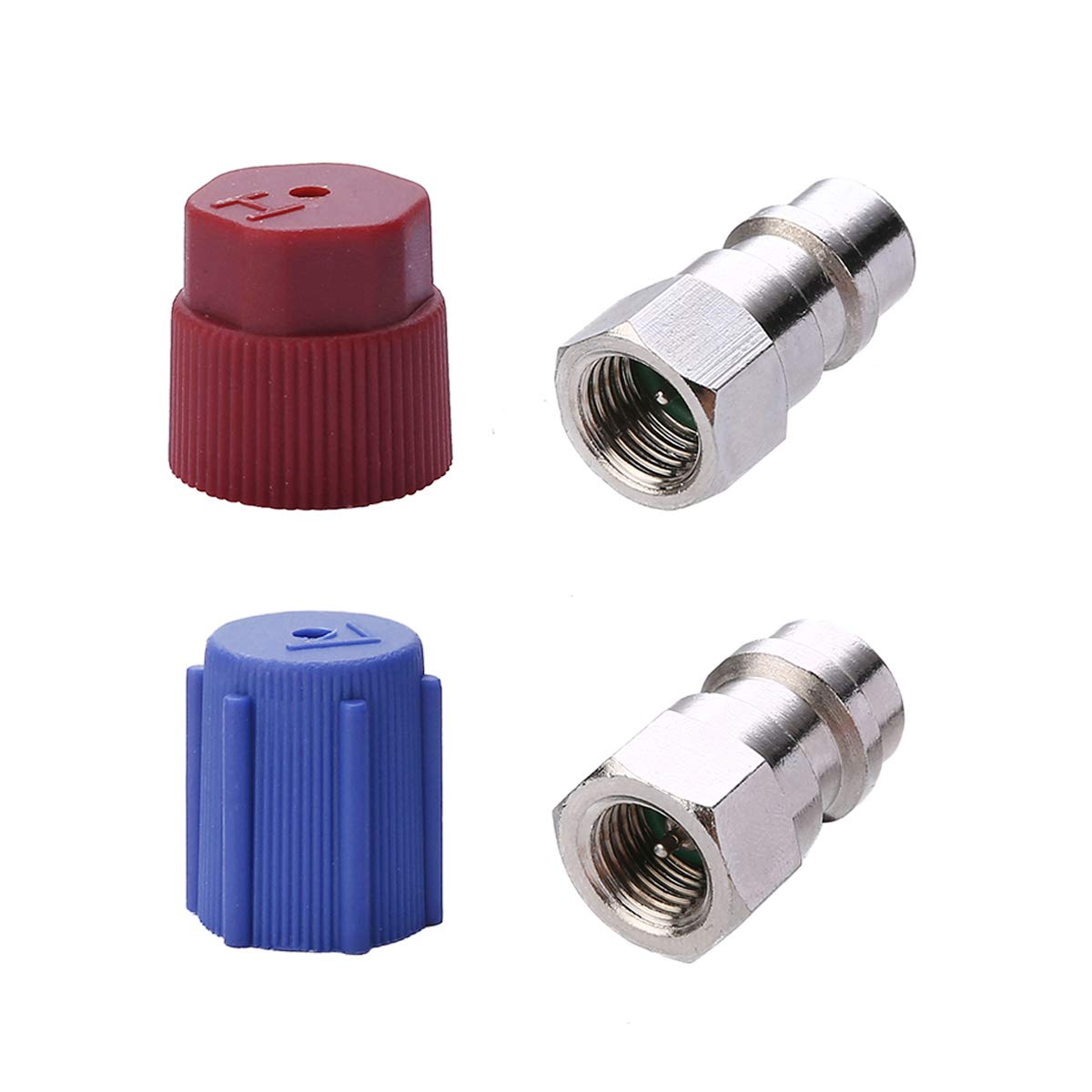 ThreeH Adattatore R12 R22 a R134a Auto 2 Pezzi