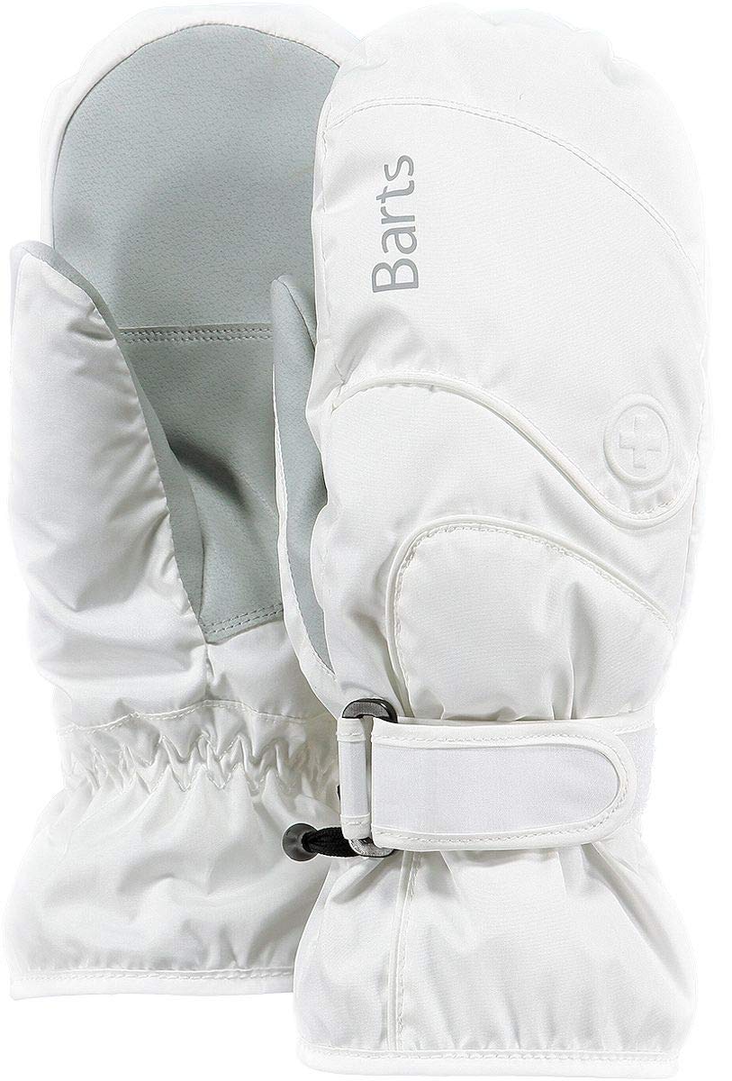Barts Basic Manopole Sci Unisex Small Bianco Pile Idrorepellente