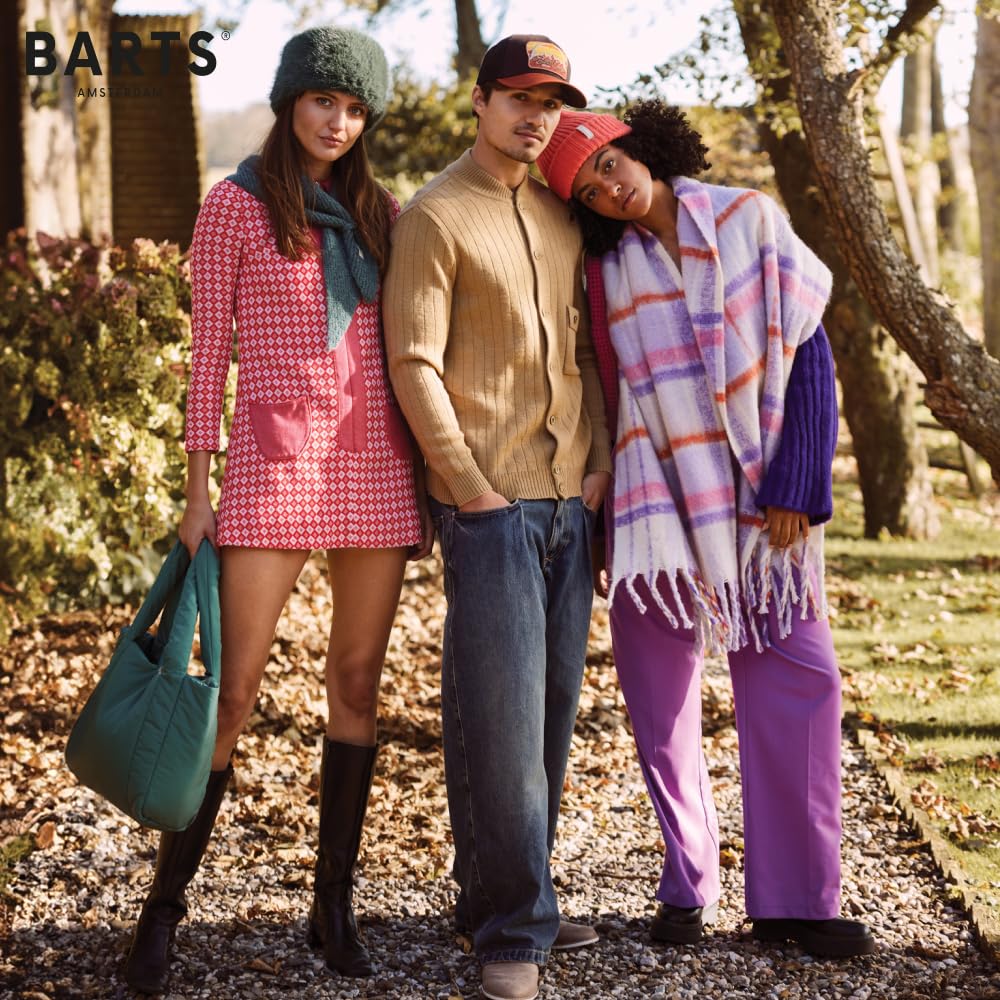 Barts Kenzie Berretto Donna Verde Pom Pom
