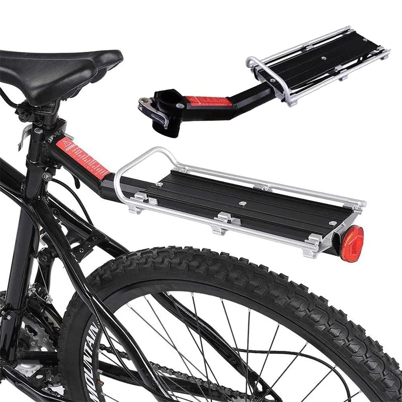 ThreeH Portapacchi bici posteriore alluminio 9 kg sgancio rapido